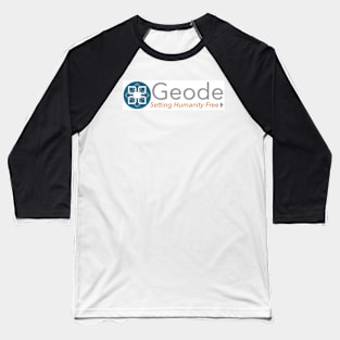 Geode Blockchain Log Setting Humanity Free Baseball T-Shirt